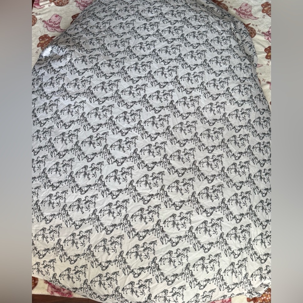 Wrangler Mustangs Fitted Sheet